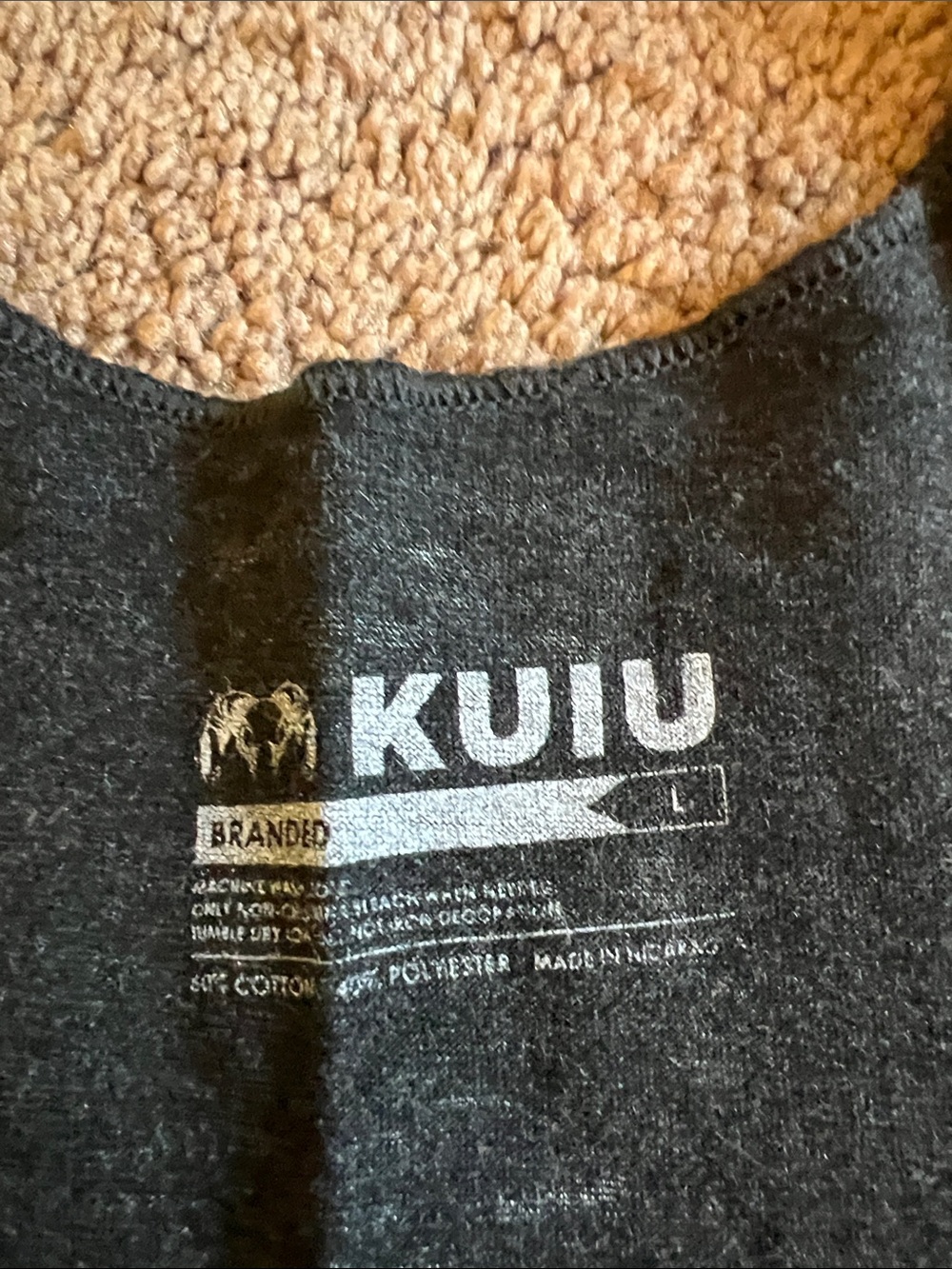 KUIU Women's Black Tank with White Ram Graphic - Picture 2 of 3
